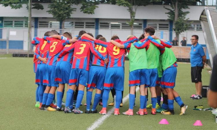 L&amp;apos;esultanza dei blaugrana (©DeCesaris)