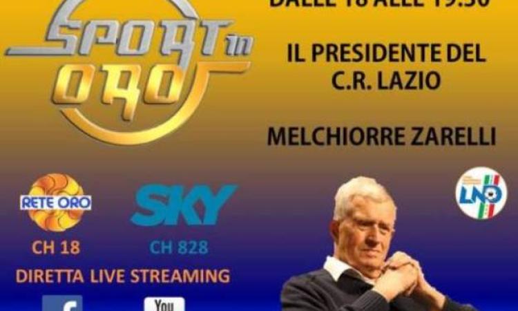 Sport in Oro: ospite d'onore il presidente Zarelli