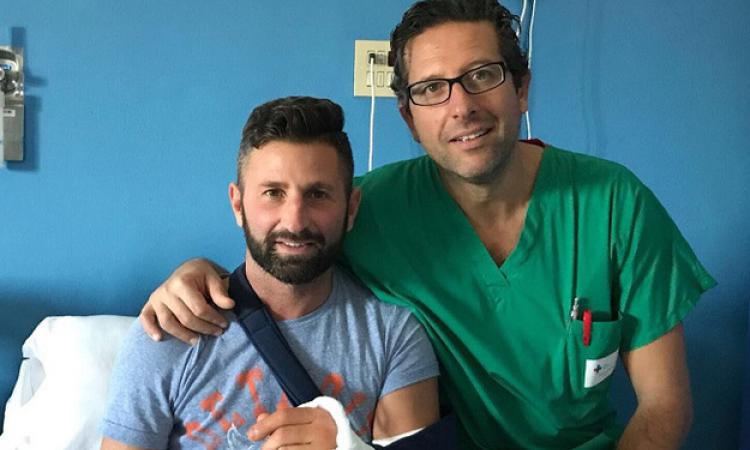 Marchetti e il dott. Maccauro