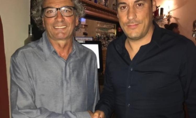 Il nuovo dg Vincenzo Procopio insieme al presidente Bellalba