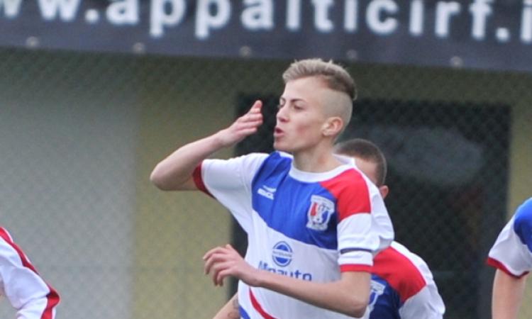Felici autore del gol vittoria(©Del Gobbo)