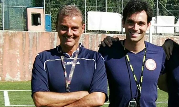Il team manager Ricci e mister Belli ©DeRossi