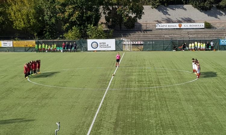 La Roma scappa! Vittoria con la Romulea: sono 7 su 7