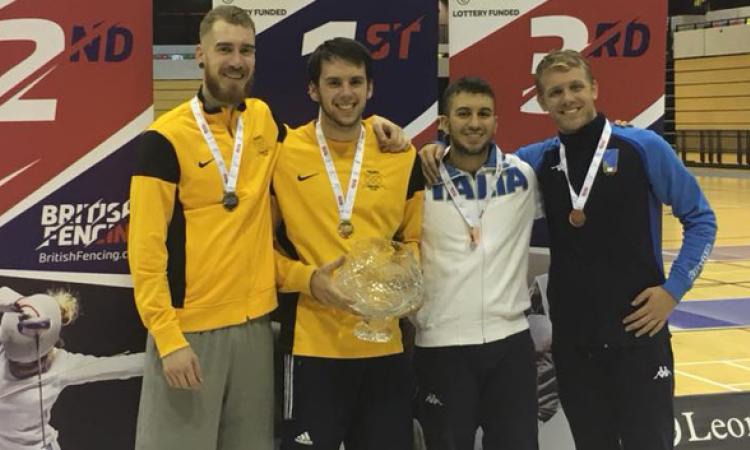 Stefano Scepi, bronzo a Londra