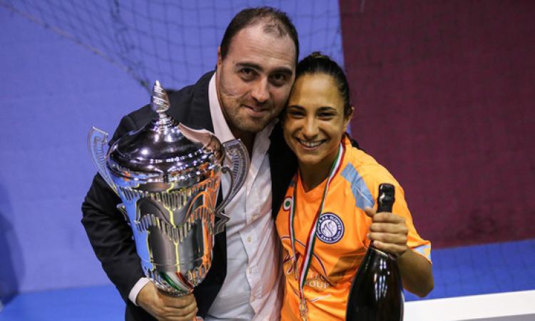 Il dg Serafini e Giulia Lisi