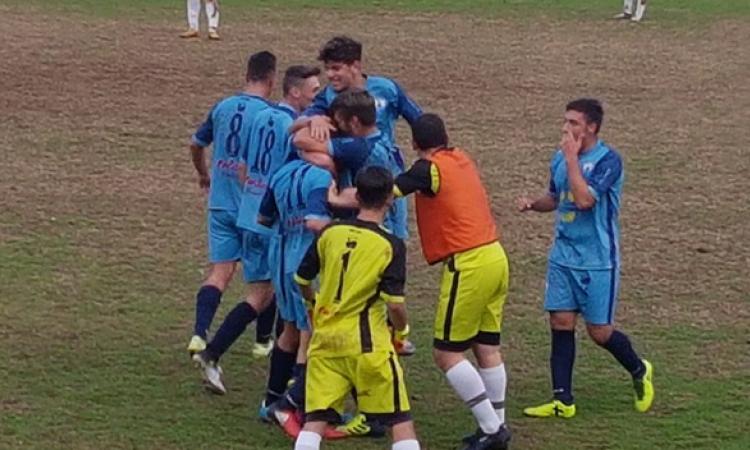 Il Formia esulta dopo un gol al Montello ©Facebook