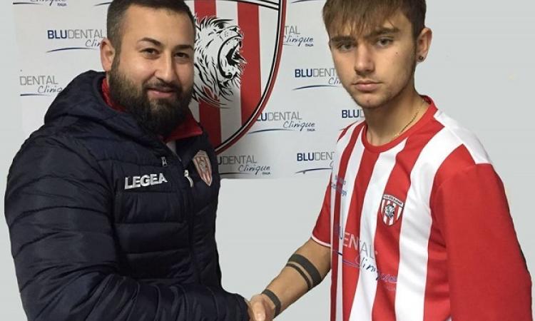 Lleshi con il ds Tomassi
