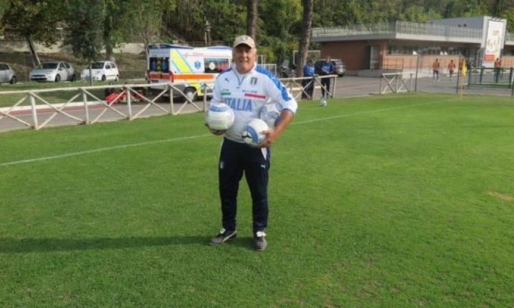 Il ct Rocca al lavoro per costruire la sua ItaliaU15 © figc.it