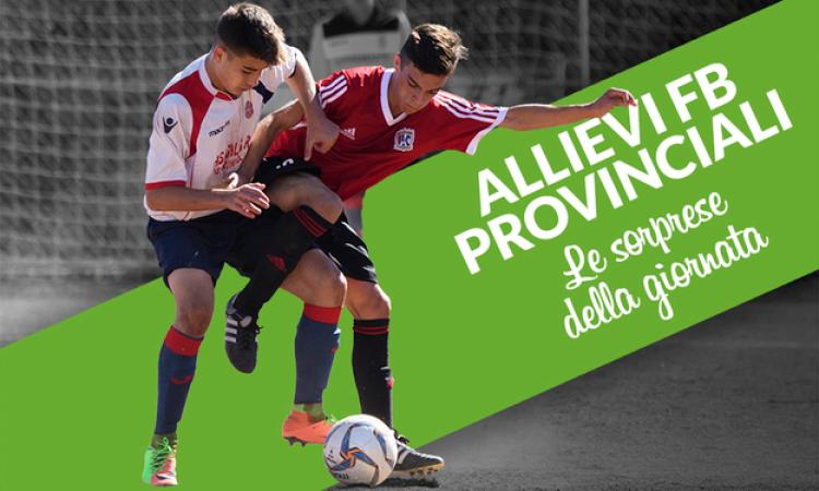 Allievi FB Provinciali: ecco le sorprese dell' 8° turno