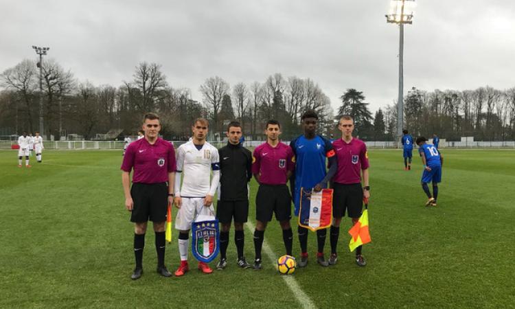 Italia ko di misura contro la Francia © figc.it