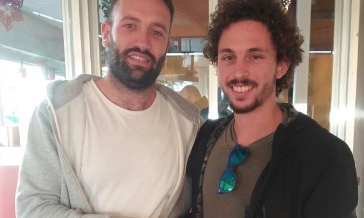 Francesco Grasso (ds) e Samuele Leccese @Mistral