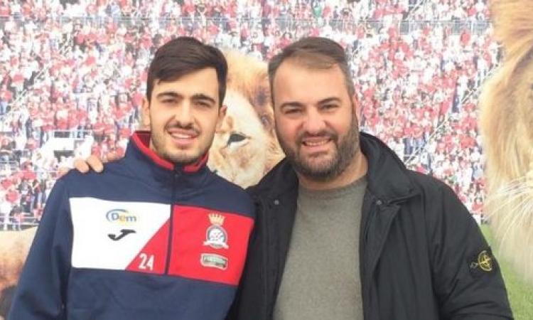 Francesco Botti ed il dg del City Moroncelli