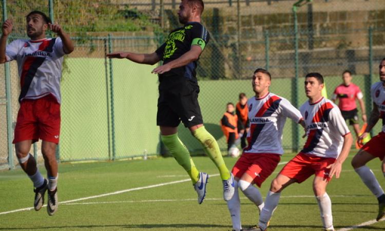 Riccardo Martorelli in azione contro il Flaminia