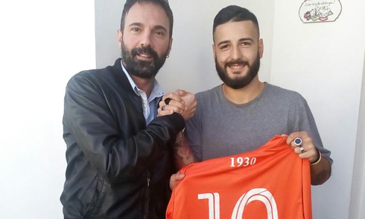 Matteo Adamo nel giorno della presentazione