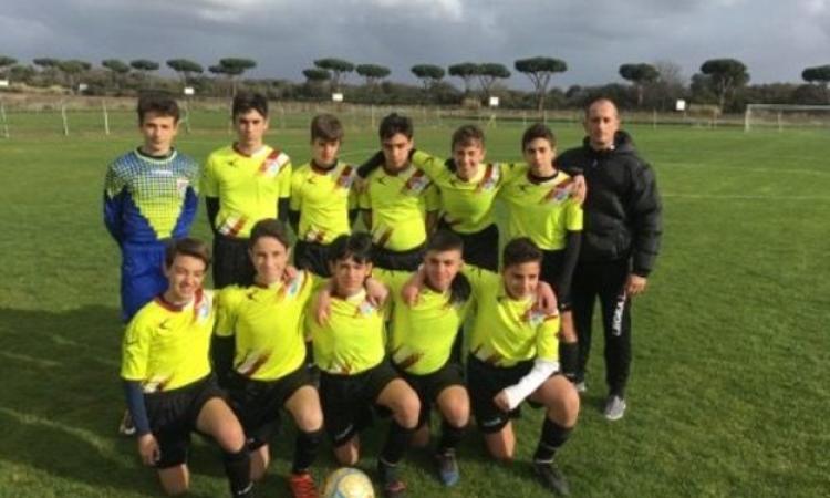 L&amp;apos;11 titolare della Lupa Roma contro la Romulea (@Deps Media)