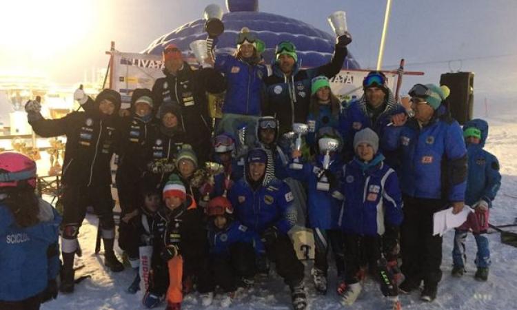Foto di gruppo a Campo Felice