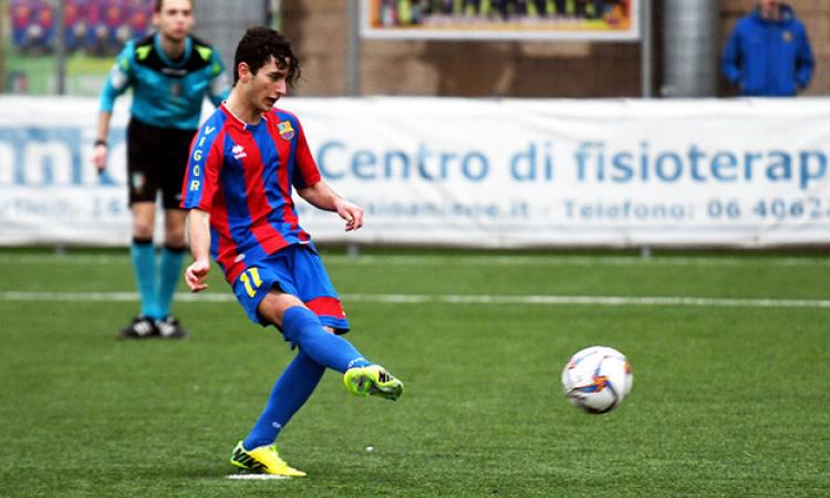 Fratini (Perconti), è suo il gol dell&amp;apos;1-0 ©Lori