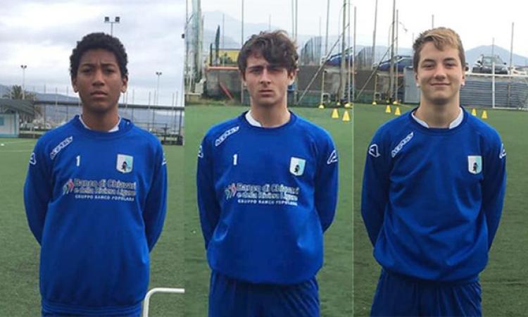 I tre ragazzi dell&amp;apos;Urbe in prova all&amp;apos;Entella
