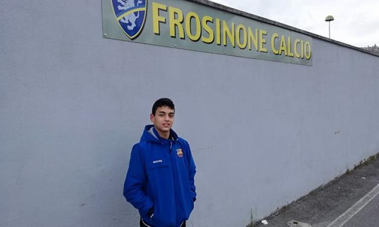 Flavio Feudo in prova al Frosinone