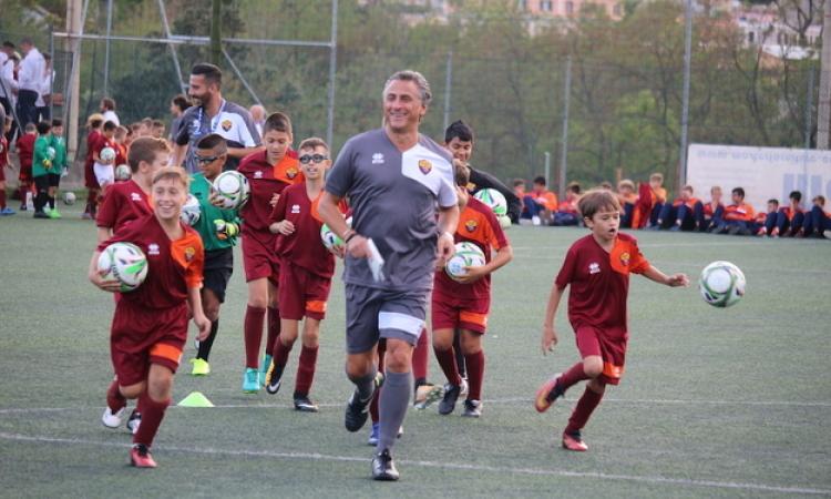 Uno dei gruppi del Pro Roma Calcio