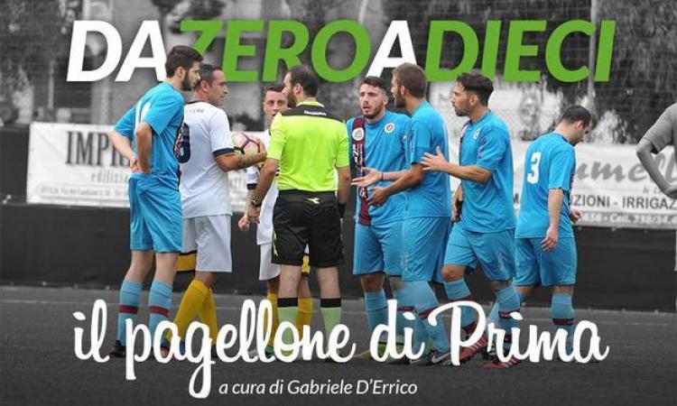 "Da zero a dieci": ecco il pagellone di 1ª Categoria