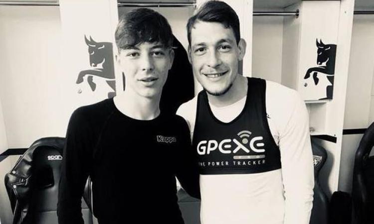Guerini dopo l&amp;apos;allenamento con Belotti