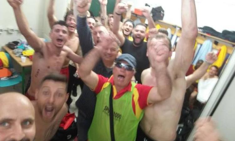 Festa Maglianese negli spogliatoi