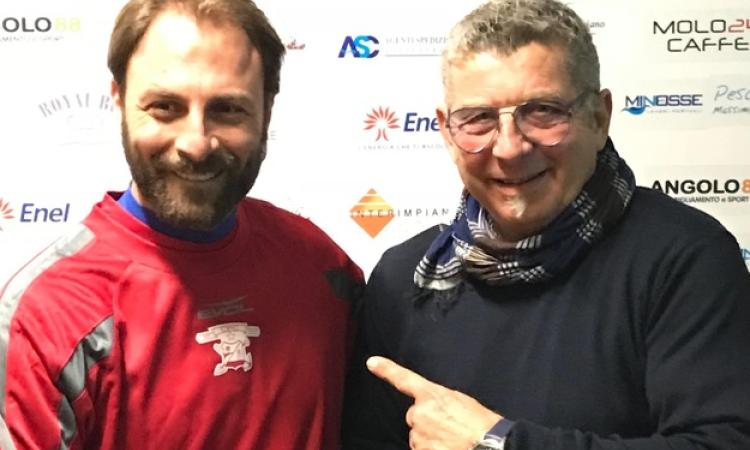 Luciani in compagnia del patron Presutti