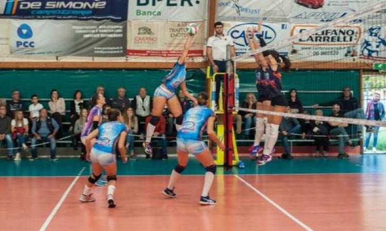 La B in campo contro Fiamma Torrese