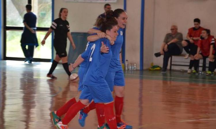 Le gioia delle ragazze di coach Biondi (©Cr Lazio)