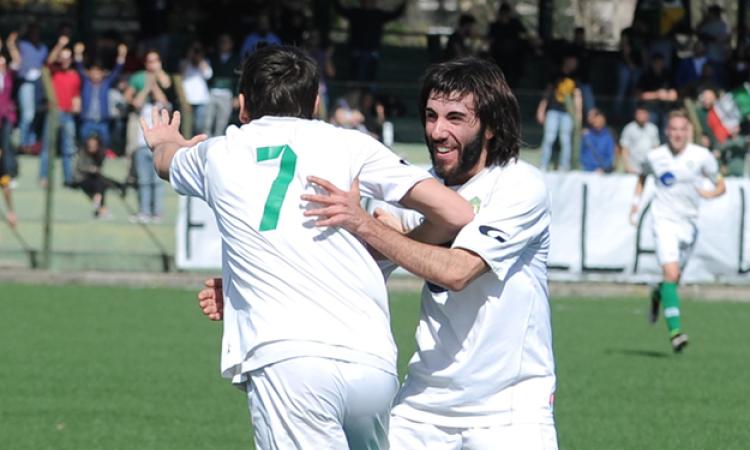 A destra Rocchi, in gol ©Laura Del Gobbo