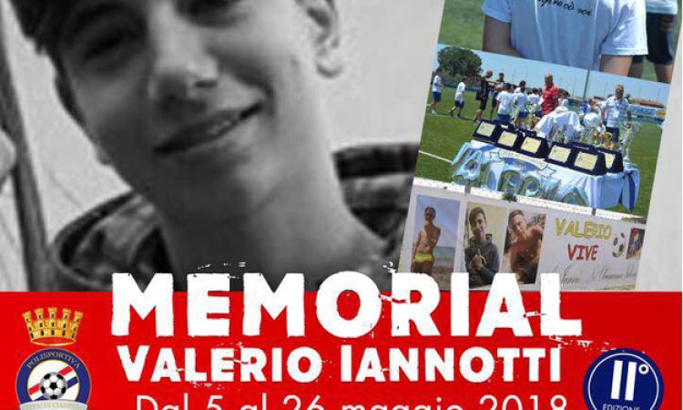 II Memorial Valerio Iannotti: si parte il 5 maggio