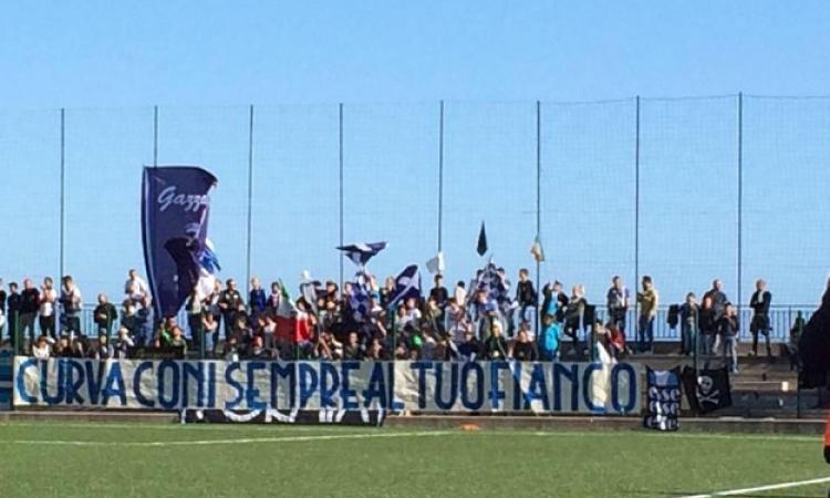 La curva del Formia (©Facebook)