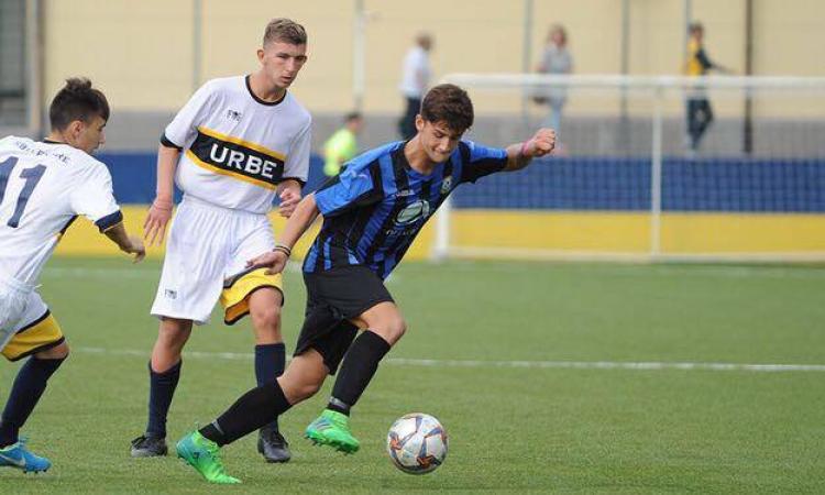 Lorenzo Carbone, protagonista assoluto della stagione neroblu ©Accademia Calcio Roma