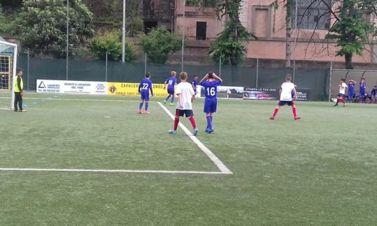 Uno scatto dal match