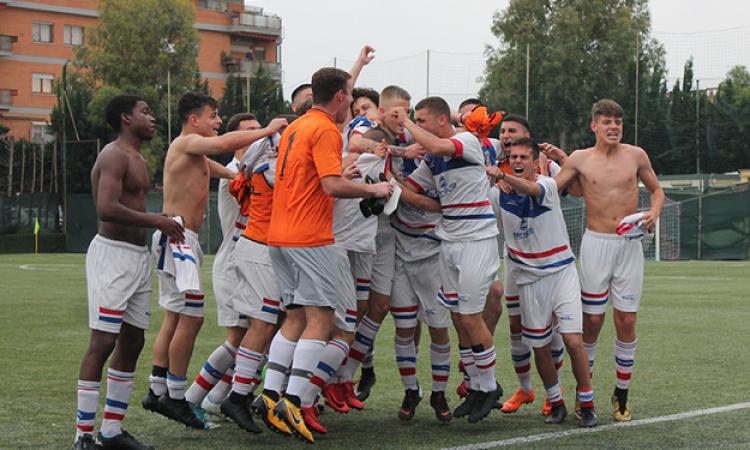 L&amp;apos;esultanza finale della Tor Tre Teste (©De Cesaris)