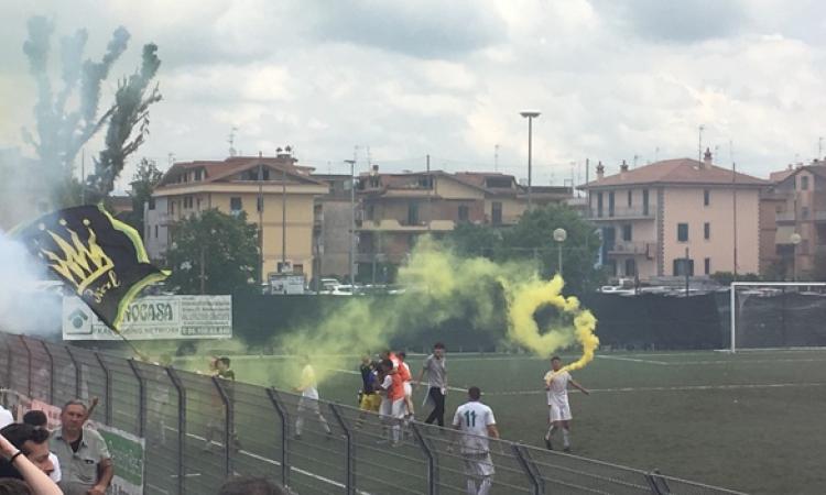 La PC festeggia a fine partita