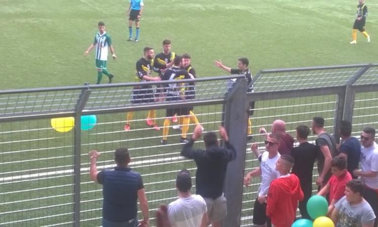 L&amp;apos;esultanza al gol di Colasanti ©GazReg