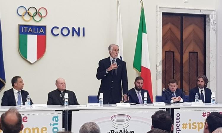 Il Presidente del Coni Giovanni Malagò