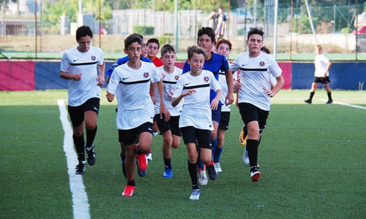 Giovani calciatori rossoblù ©Unipomezia