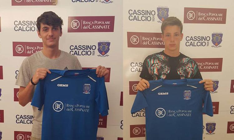 Zazzarino e Guarino ©Facebook/SoccerAcademyCassino