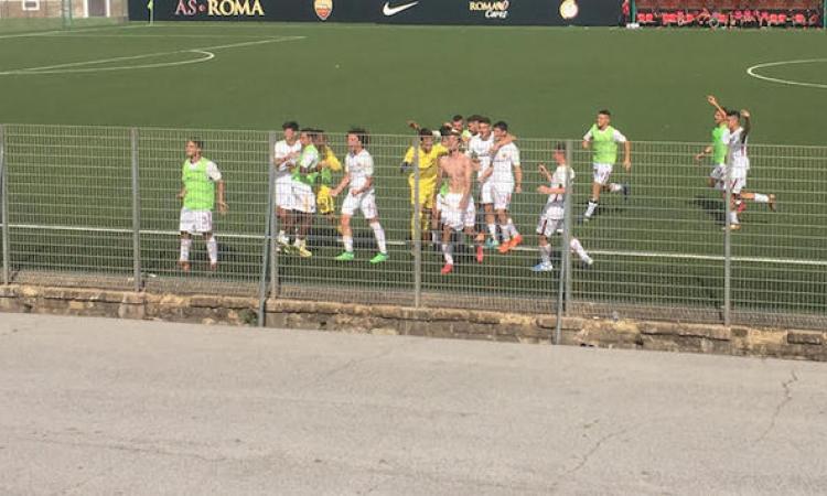 L&amp;apos;esultanza di Meo per il 3-2