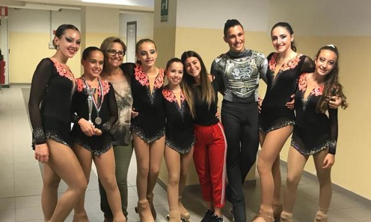 Alcuni atleti in gara a Calderara