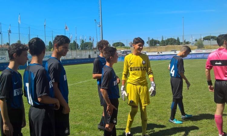 Ingresso in campo Inter (Foto Gaz@Reg)