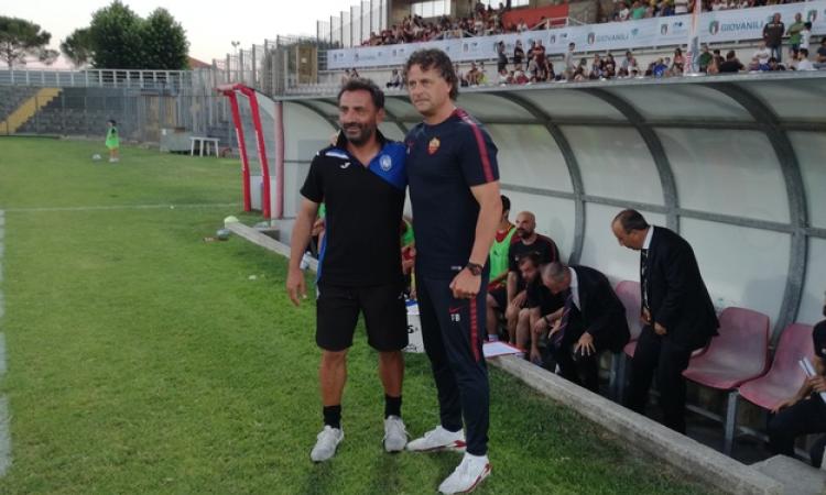 Saluto di inizio gara tra Bosi e Baldini, ©GazReg