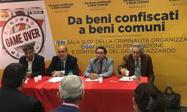 Da sinistra Cioffredi, Zingaretti, Monnanni e Fiasco