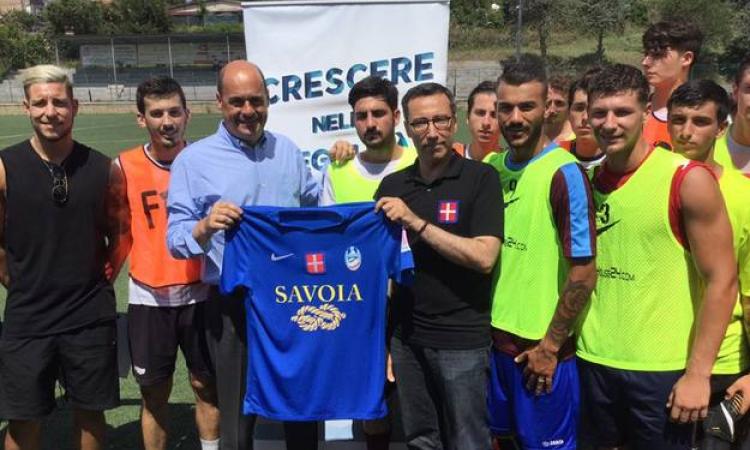 Luca Zingaretti e Massimiliano Monnanni
