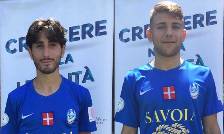 A sinistra Davide Paruzza, a destra Alessio Bernardi