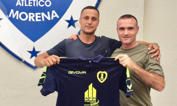 Danilo D&amp;apos;Ambrosio con il direttore generale Leva @AtleticoMorena