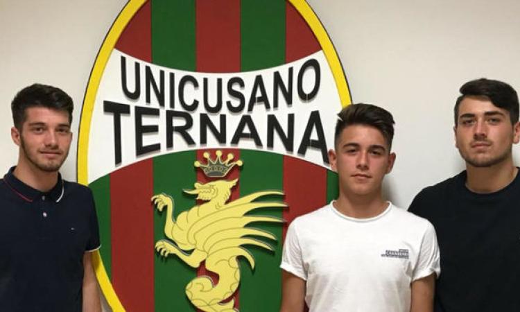 Ternana, tris di mercato dal Casilina